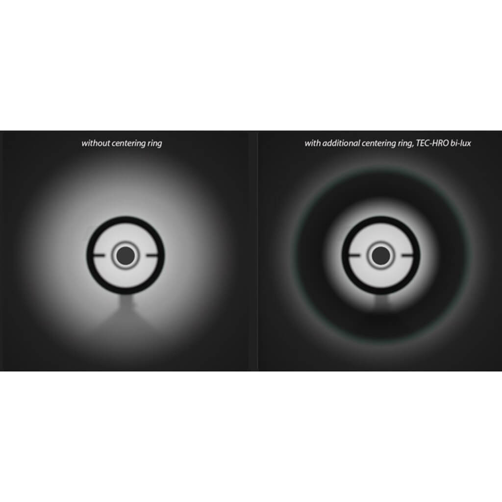 TEC-HRO BI-LUX Match Rear Sight (60 clicks)