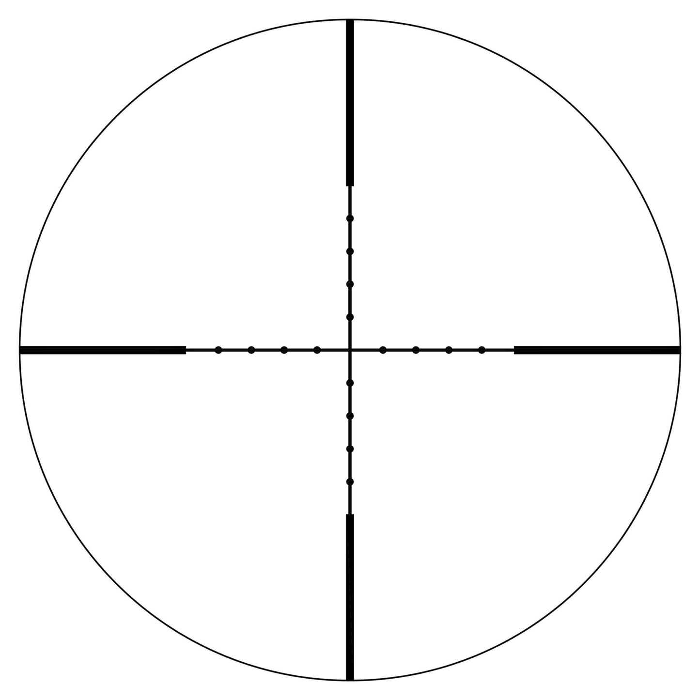 ahg Classic Rifle Scope 4-12x40 AO (with MIL Dot Reticle)