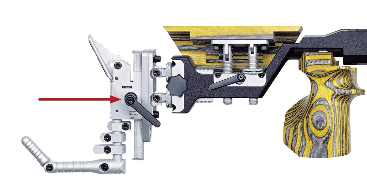 Anschutz Fast Clamp Lever for Hook Buttplate