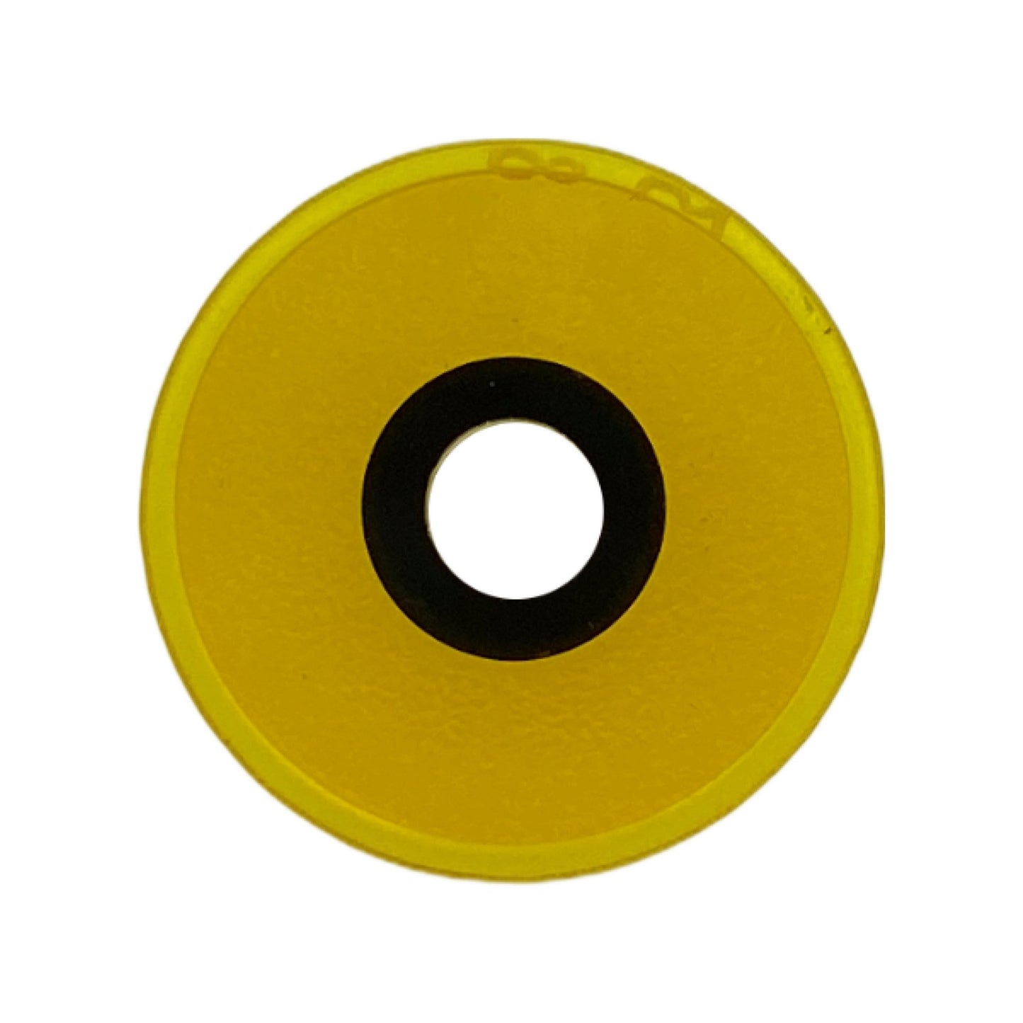 ahg Yellow Plastic Aperture Insert with Metal Ring