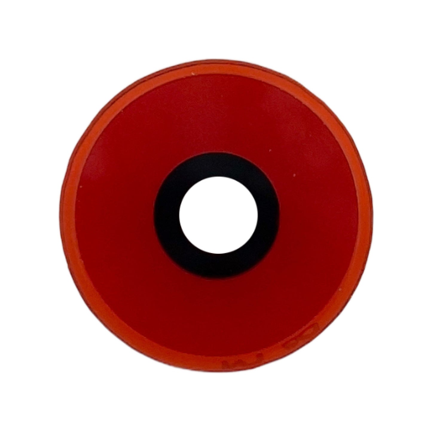 ahg Red Plastic Aperture Insert with Metal Ring