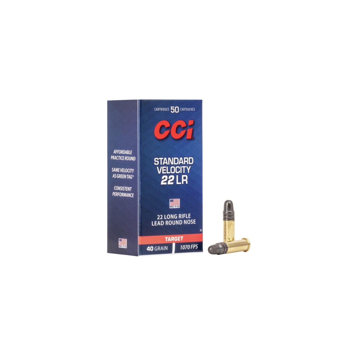CCI Standard Velocity .22LR (50)
