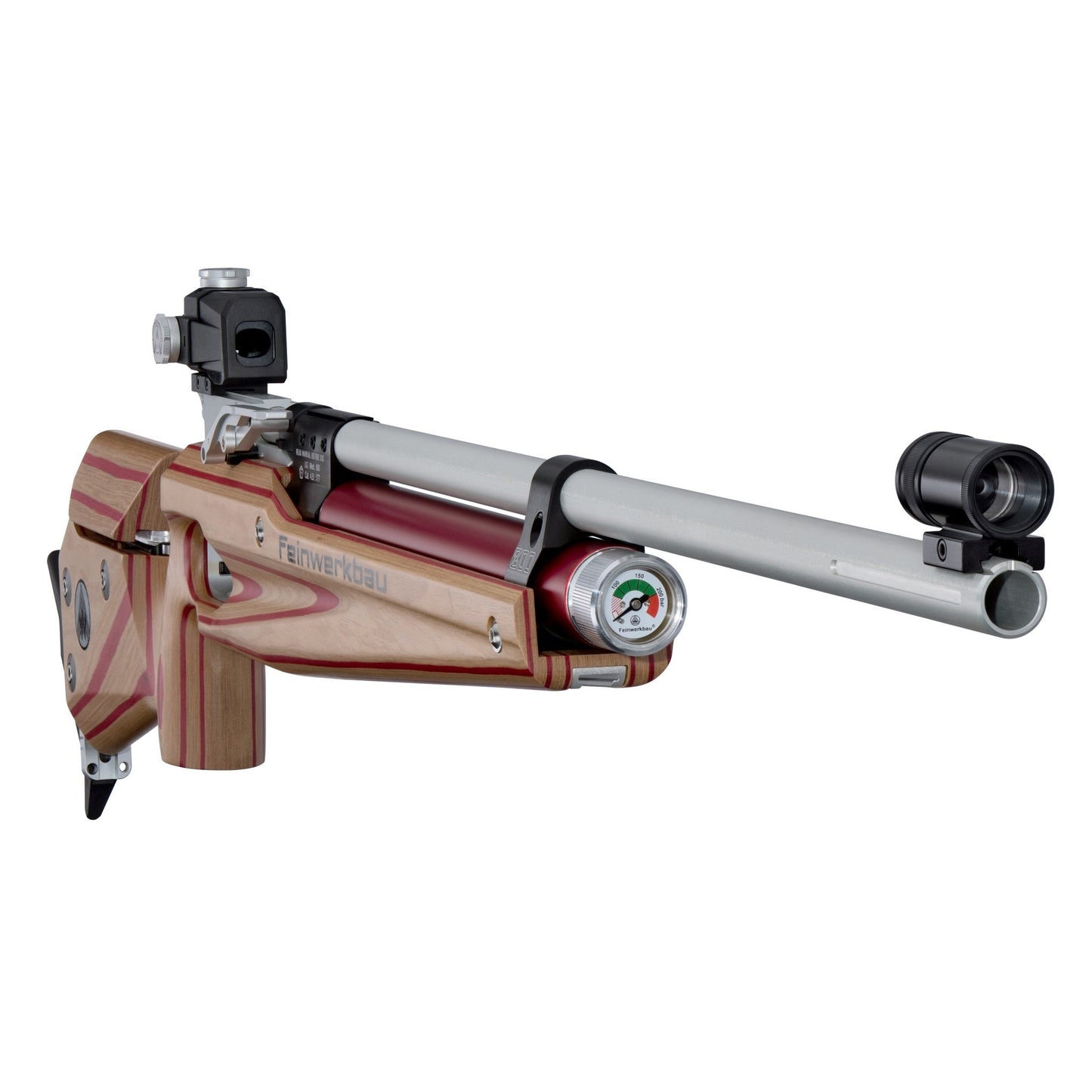 FWB 800 JUNIOR Red/White Laminated Wood Air Rifle