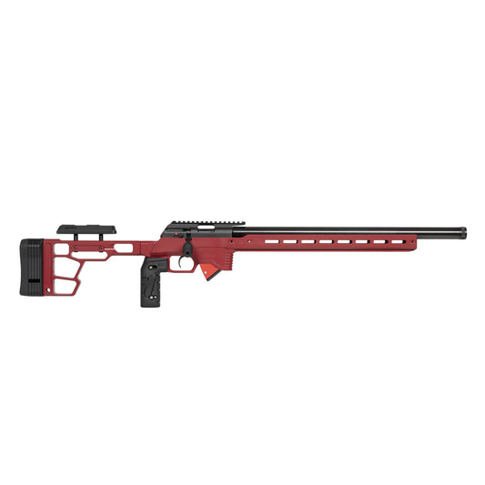 Anschutz 1761 HB G-18x1 APR in MDT ACC GEN 2 Crimson Red Chassis .22 LR Rifle