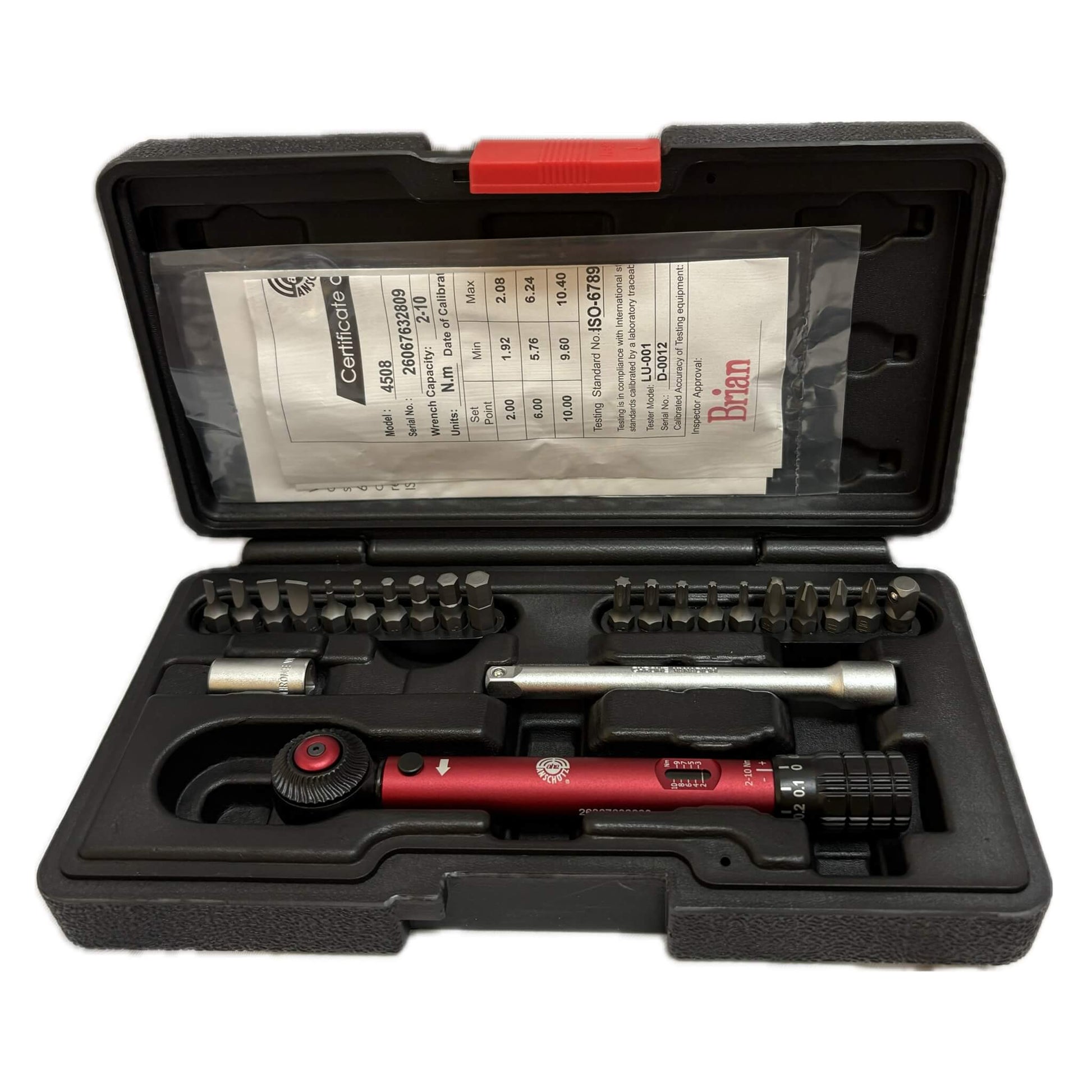 ahg 4508 Torque Wrench, 2-10 Nm