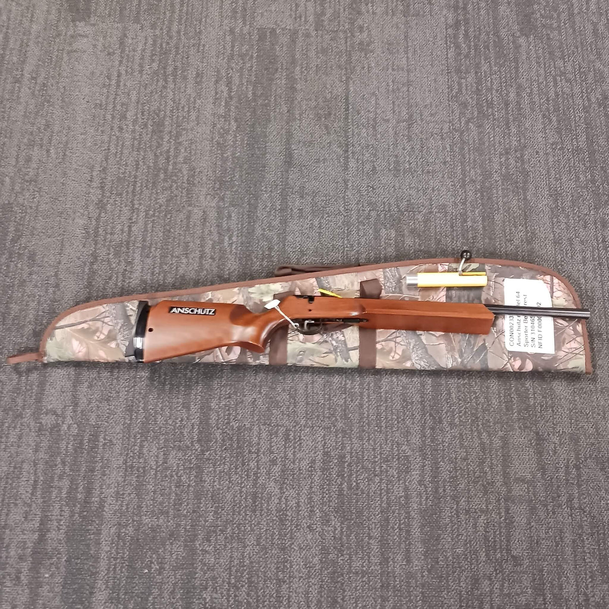 Second Hand Anschutz Model 64 Sporter Benchrest .22 Rifle Sn 3104658