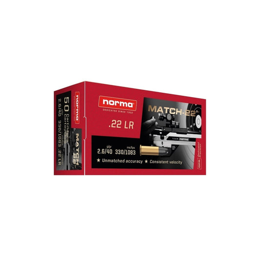 Norma Match-22 .22LR (50)