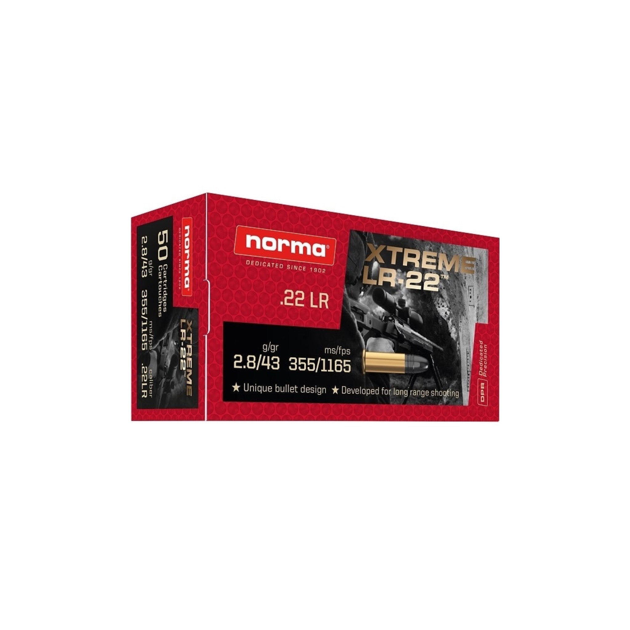 Norma Fsr Target Rifle Norma Xtreme LR-22 .22LR (50) – Target Rifle South Australia Inc.