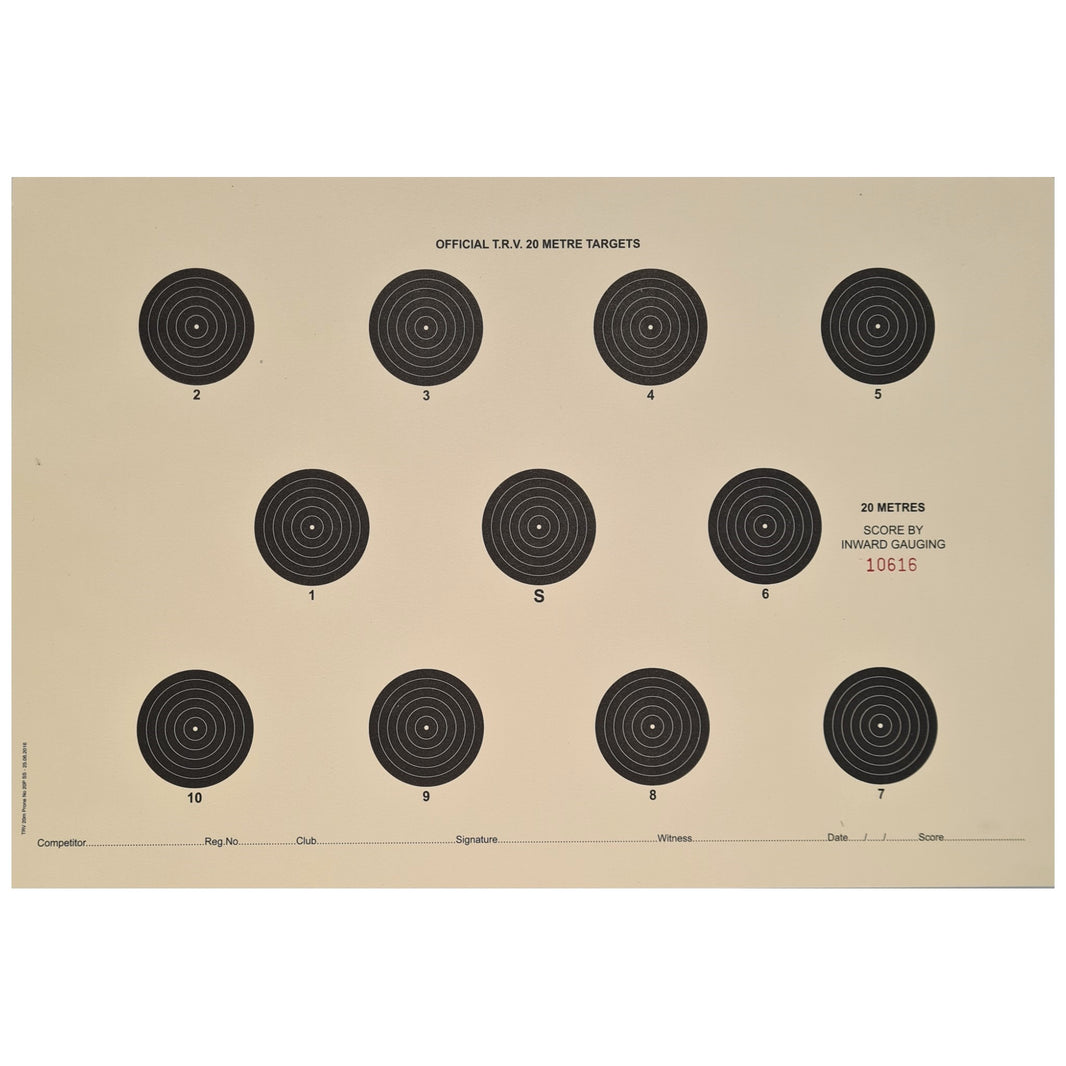Small Single Target Targets – Target Rifle South Australia Inc.