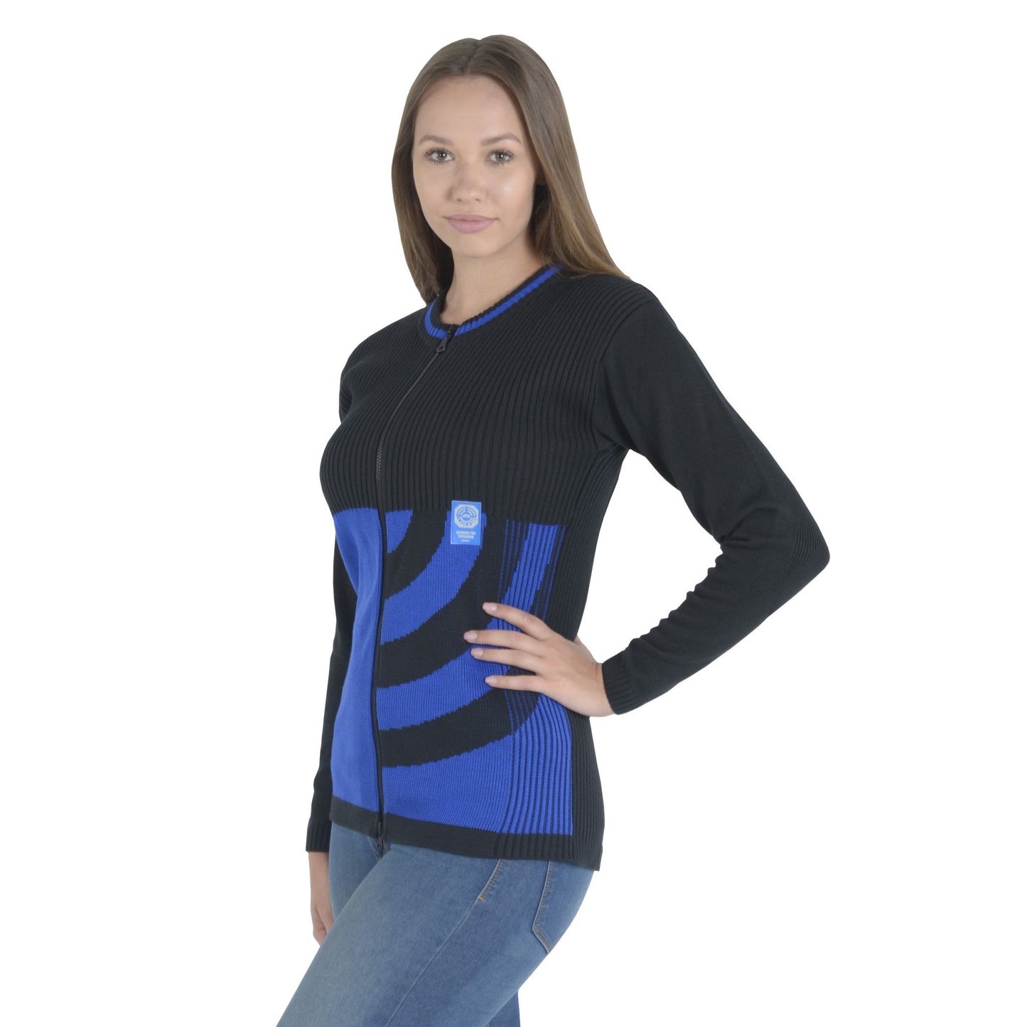 ahg Shooting Vest - Blue/Black