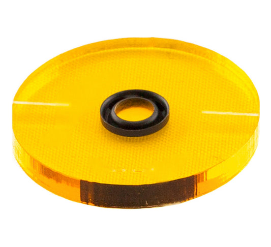 ahg Yellow Plastic Aperture Insert for RACE or TOP50