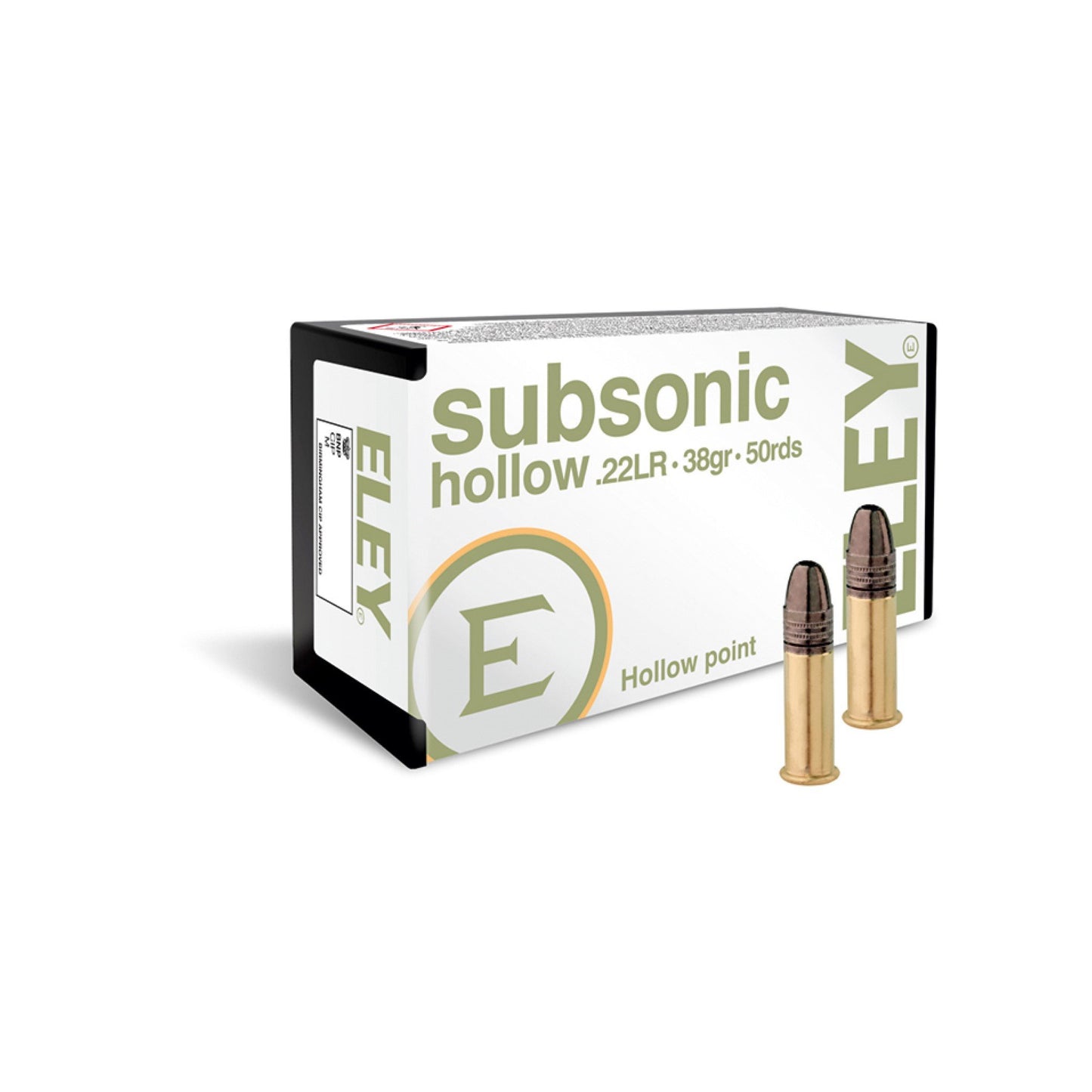 ELEY Subsonic Hollow Point .22LR (50)