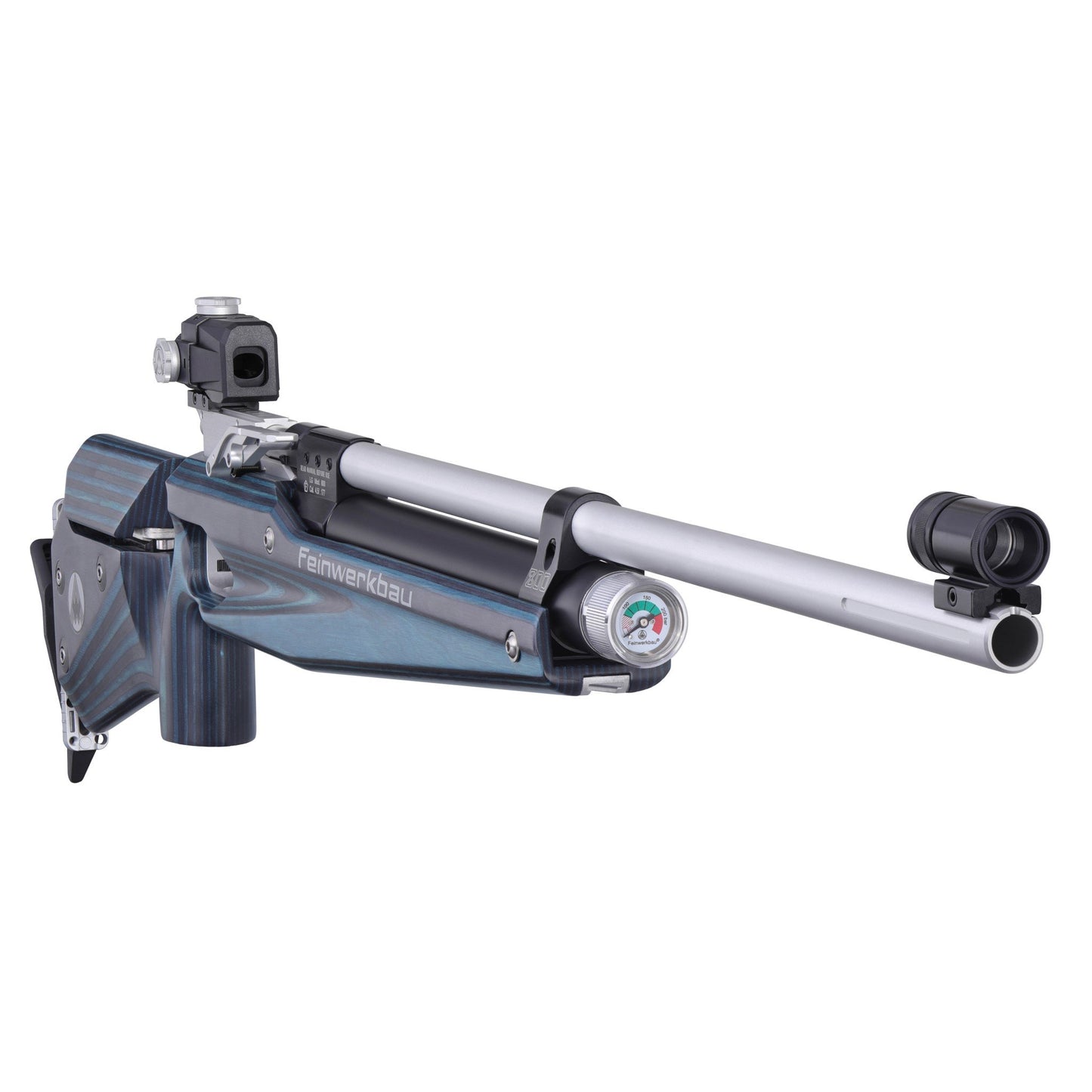 FWB 800 JUNIOR Blue/Grey Laminated Wood Air Rifle