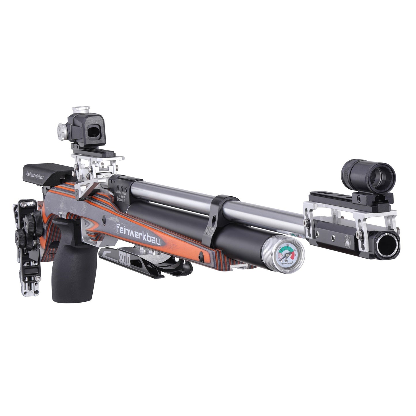 FWB 800 W Orange Laminated Wood Air Rifle