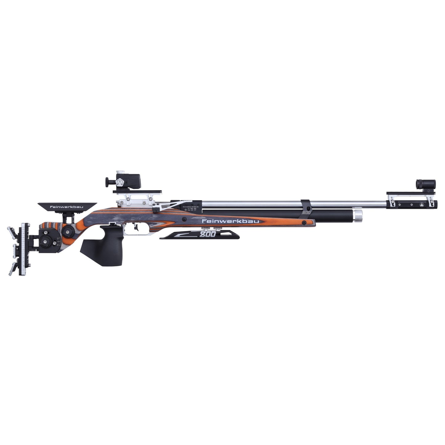 FWB 800 W Orange Laminated Wood Air Rifle