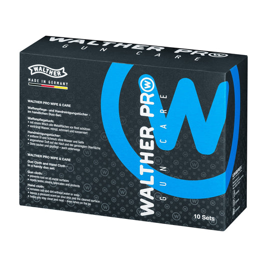 Walther Pro Gun and Hand Cloth (10 x 2 packs)